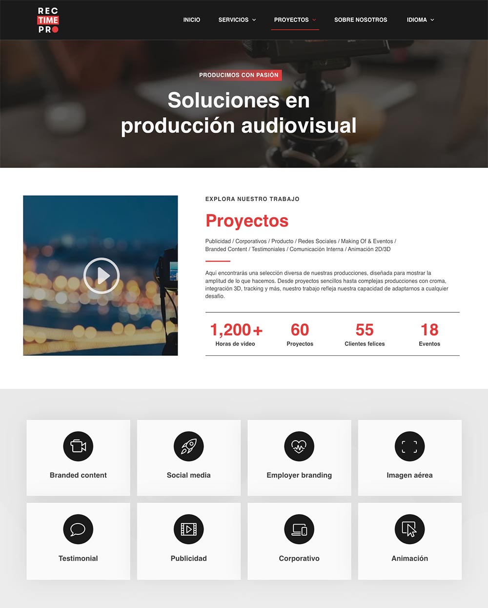 Rediseño web